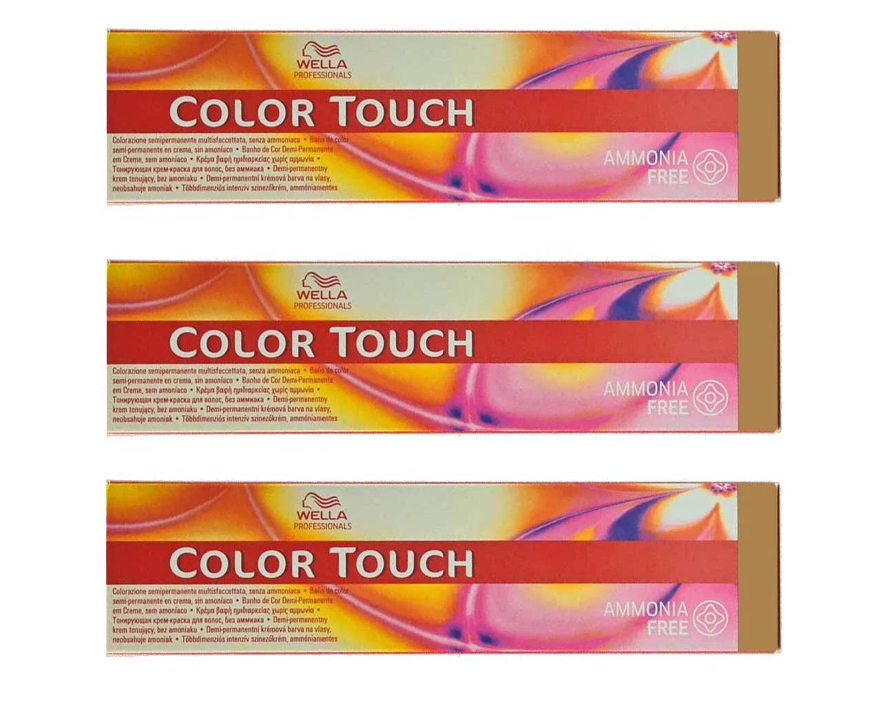 Интенсивный оттенок Wella Colour Touch 4/0, средне-коричневый, 3 шт. Koleston Perfect — фото 3