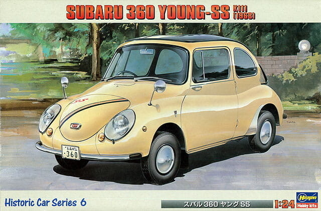 

Subaru 360 Young SS '68 1:24 Hasegawa HC6