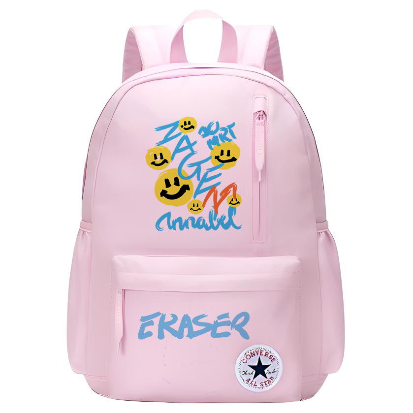 

Converse Полиэстеровый рюкзак с термопереносом женский блаш, English smiley face