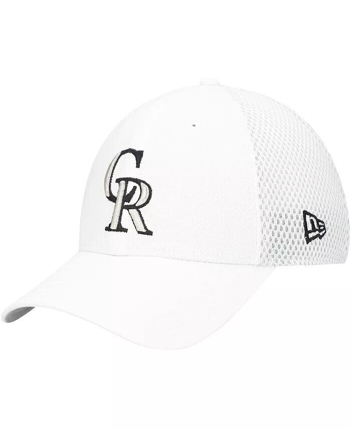 

Мужская белая кепка Colorado Rockies Neo 39THIRTY Flex Hat New Era, белый