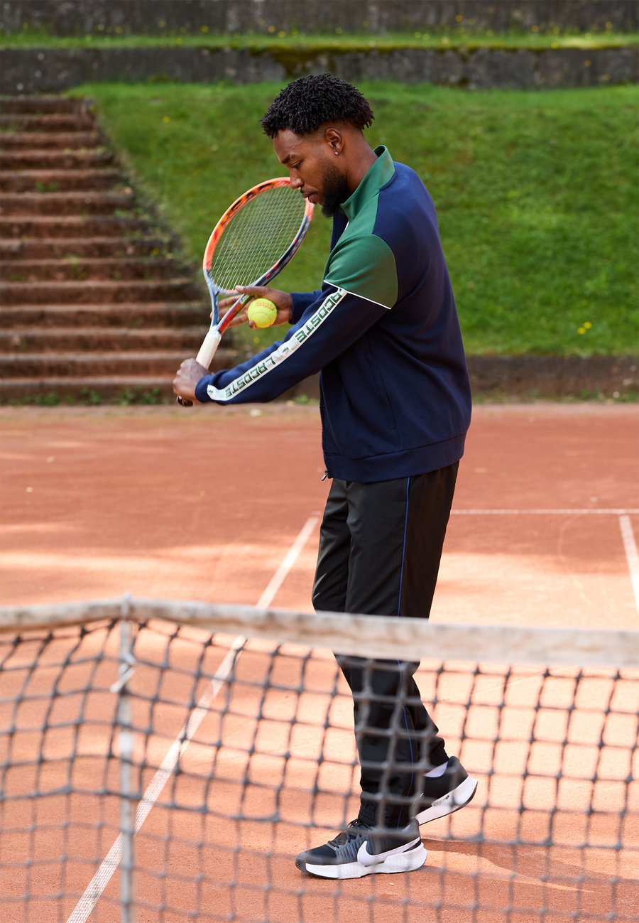 Толстовка Lacoste Sport TENNIS JACKET, Navy Blue/Green/Dark Blue — фото 2