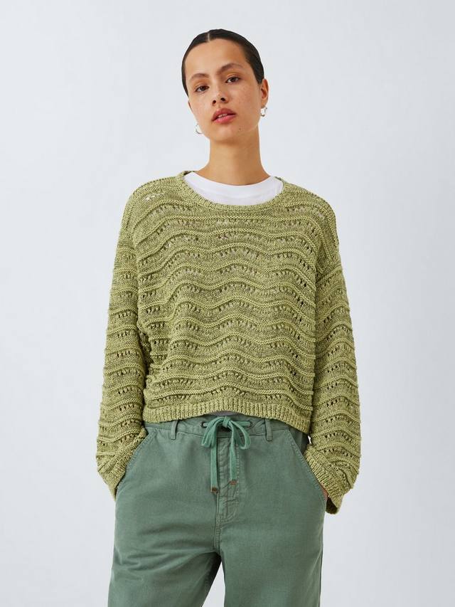 

Джемпер из ленточной пряжи claire AND/OR, цвет Light Green