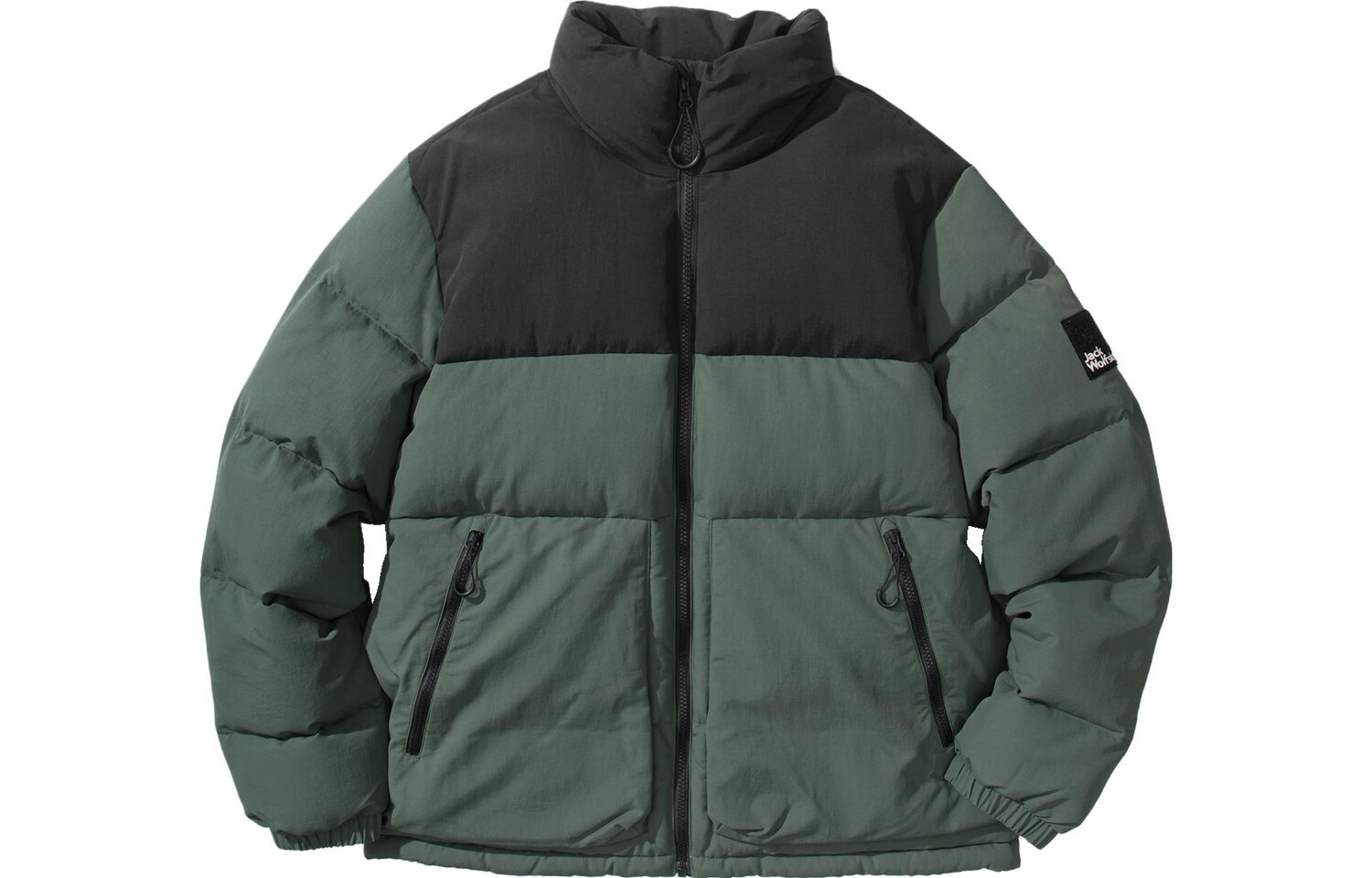 

Пуховик унисекс Jack Wolfskin, цвет 4136 Slate Green