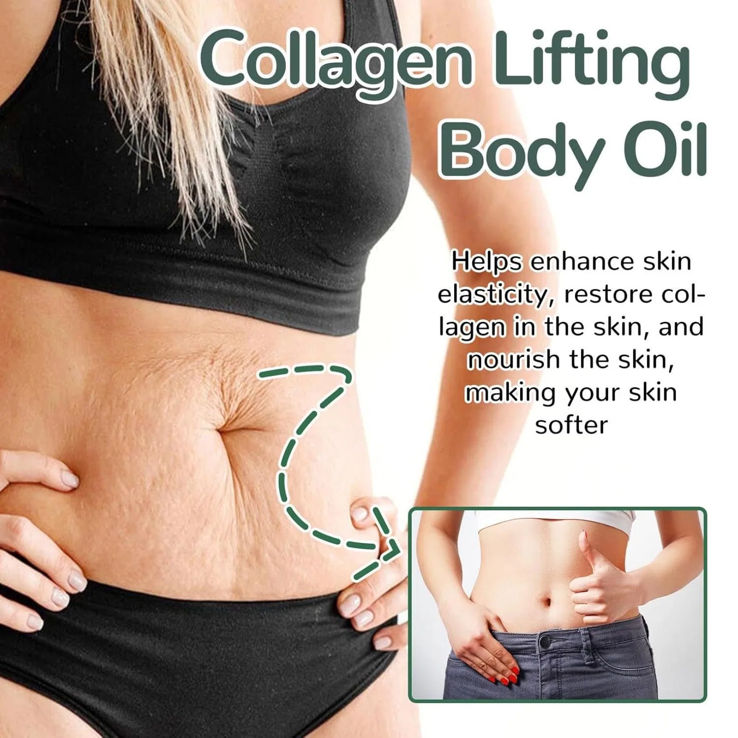 Масло для тела с коллагеном Collagen Lifting and Firming, 3 шт. Yuxtth, 3Pc — фото 4
