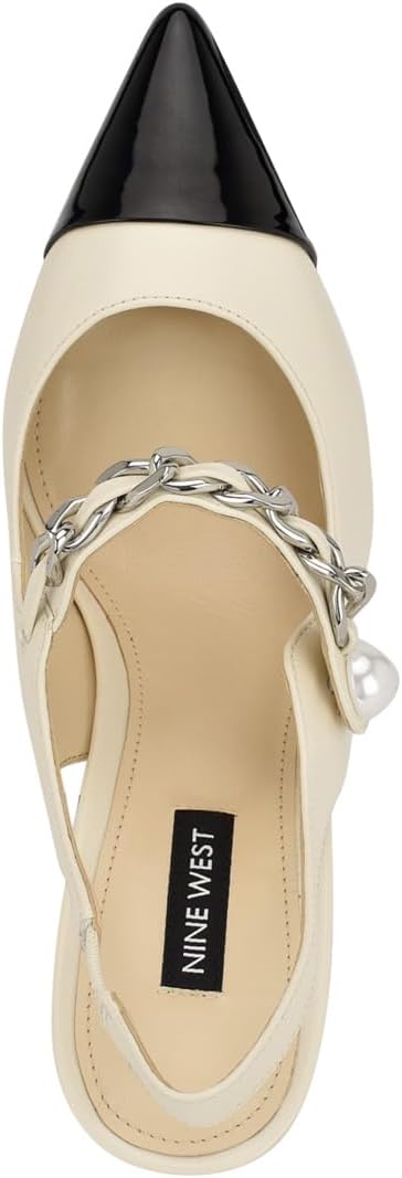 Туфли Nine West Rendez, цвет Cream/Black Multi — фото 2
