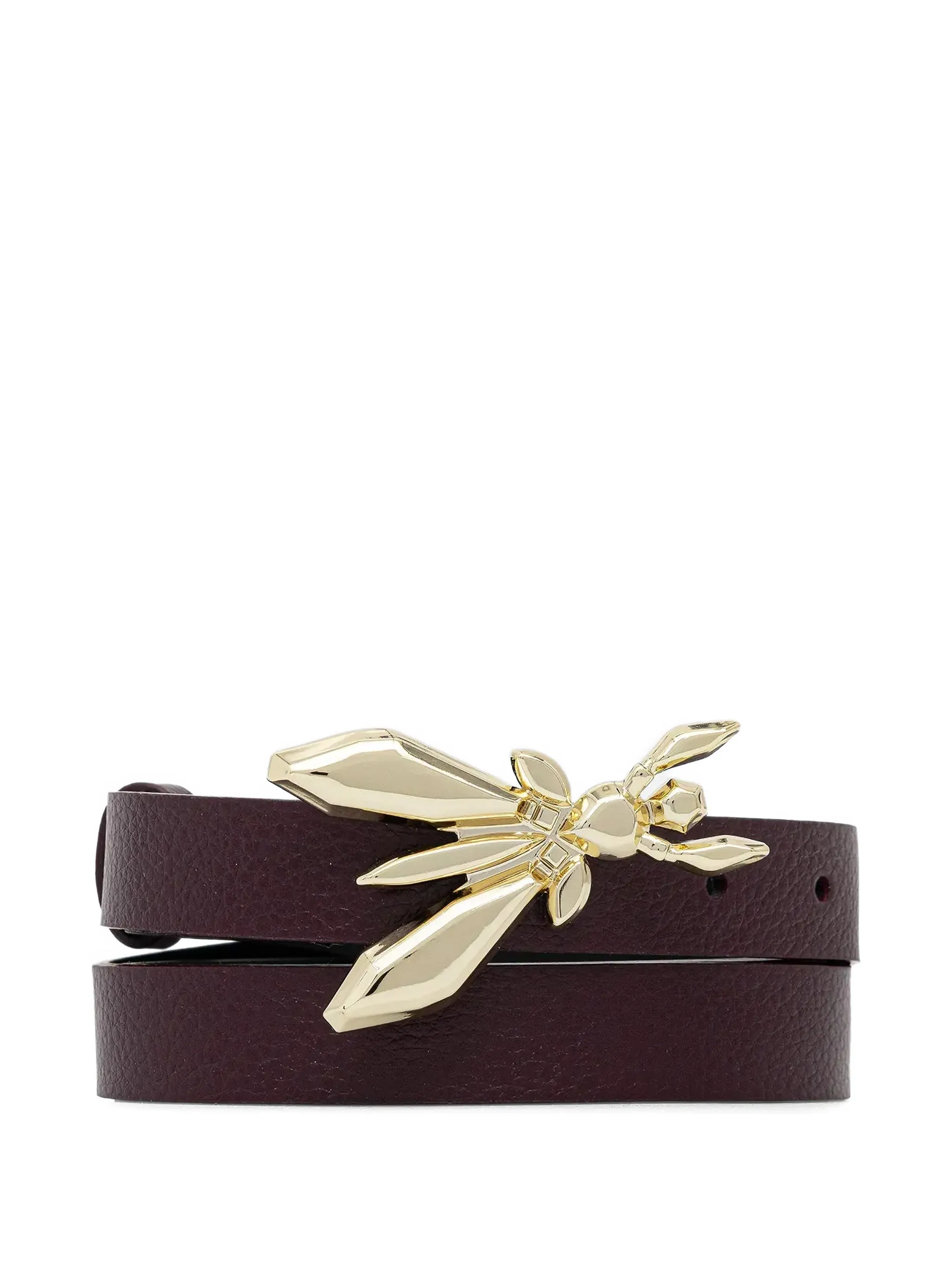 

Ремень с пряжкой Patrizia Pepe, фиолетовый