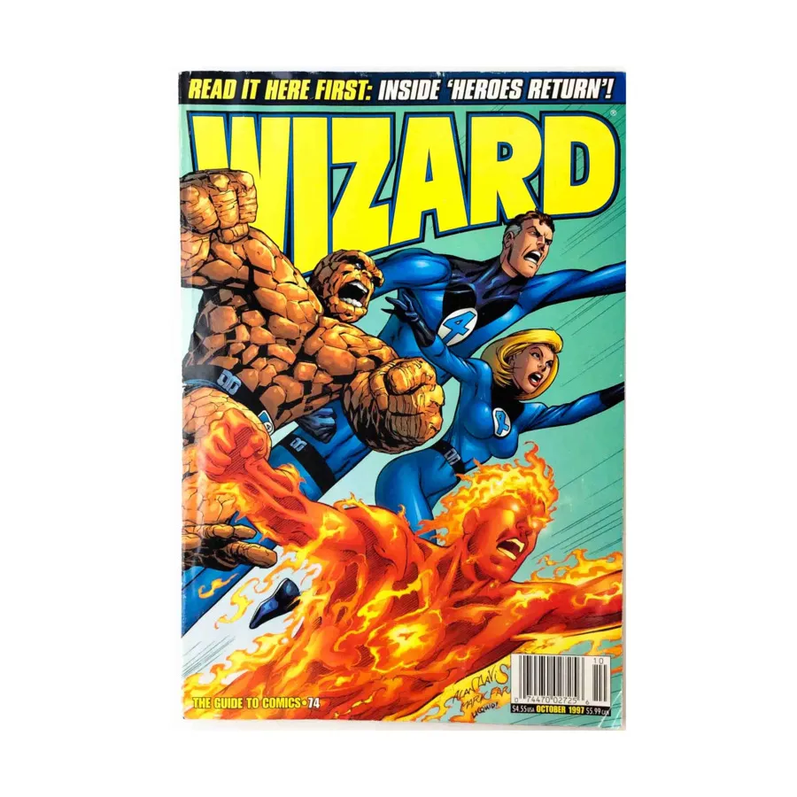 

Журнал #74 "Sale of the Century, Arrested Development, Free Bird", Wizard Magazine