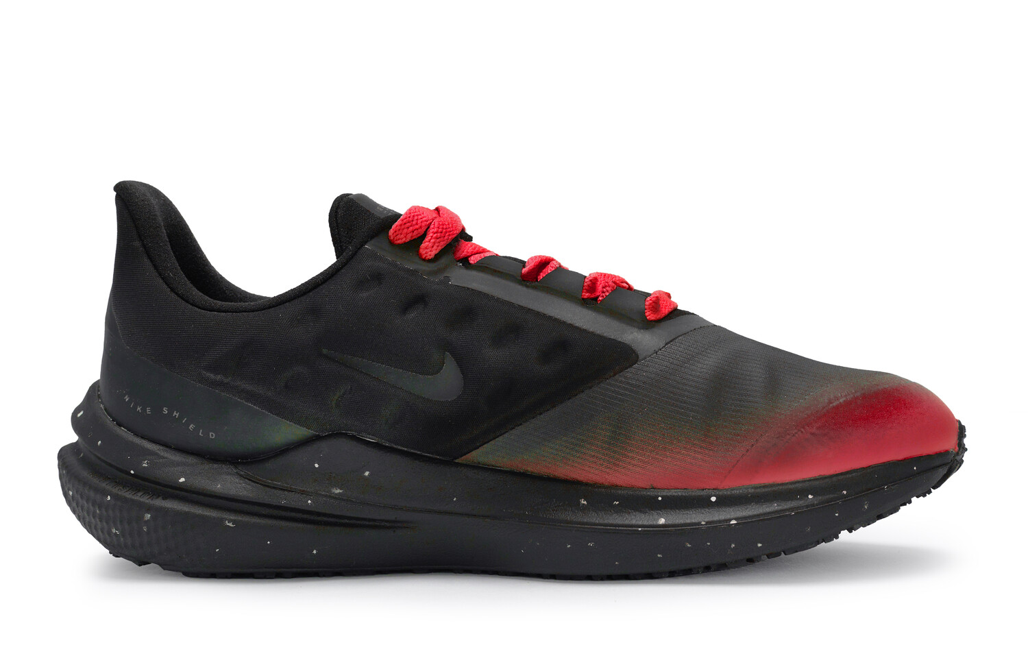 Кроссовки Zoom Winflo 9 мужские с низким верхом белые/красные/черные Nike — фото 2