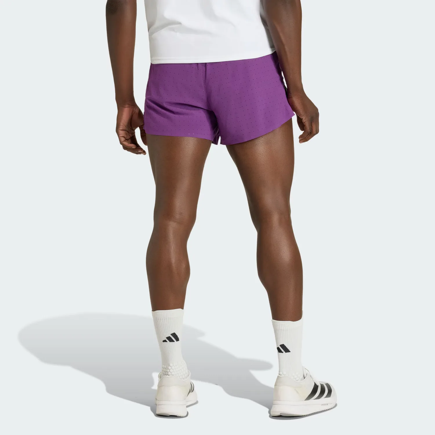 Беговые шорты Adizero для мужчин Adidas, Tribal Purple — фото 4