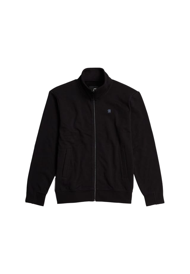 

Толстовка - nifous с застежкой-молнией и логотипом однотонная G-Star Raw, черный