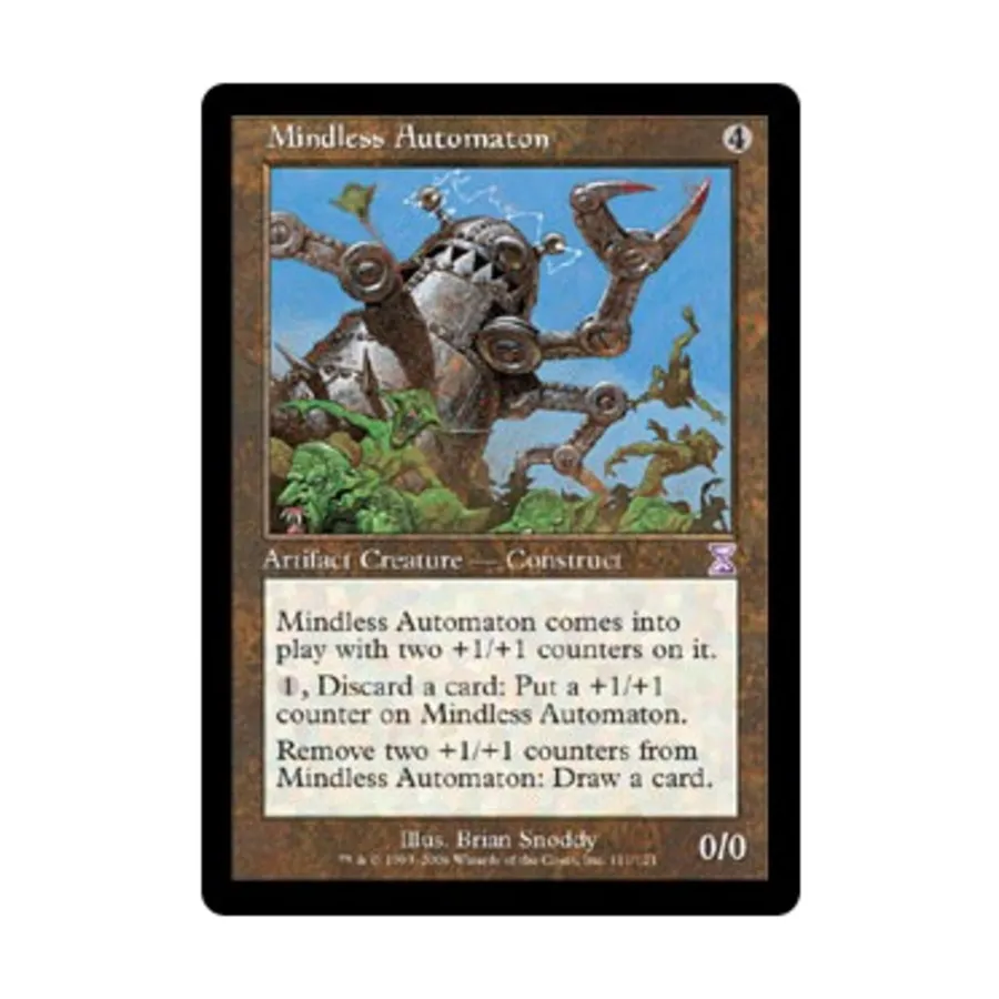 

CCG Безмозглый автомат (клавиша R), MTG - Time Spiral, Time-Shifted