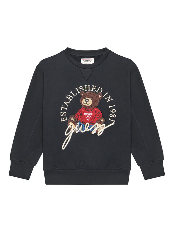 

Свитшот oversize H5YJ00 KAX74 Guess, чёрный