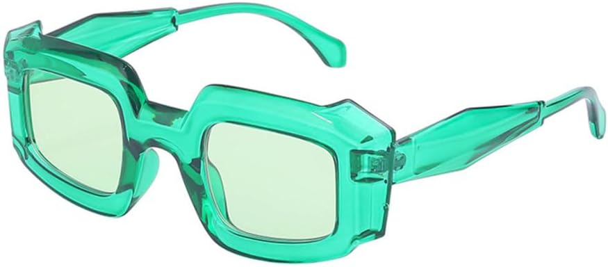 

Модные женские солнцезащитные очки в элегантном квадратном стиле панк, дизайнерские очки для активного отдыха, защита от УФ-излучения UV400, винтажные женские очки MTZJH, C7