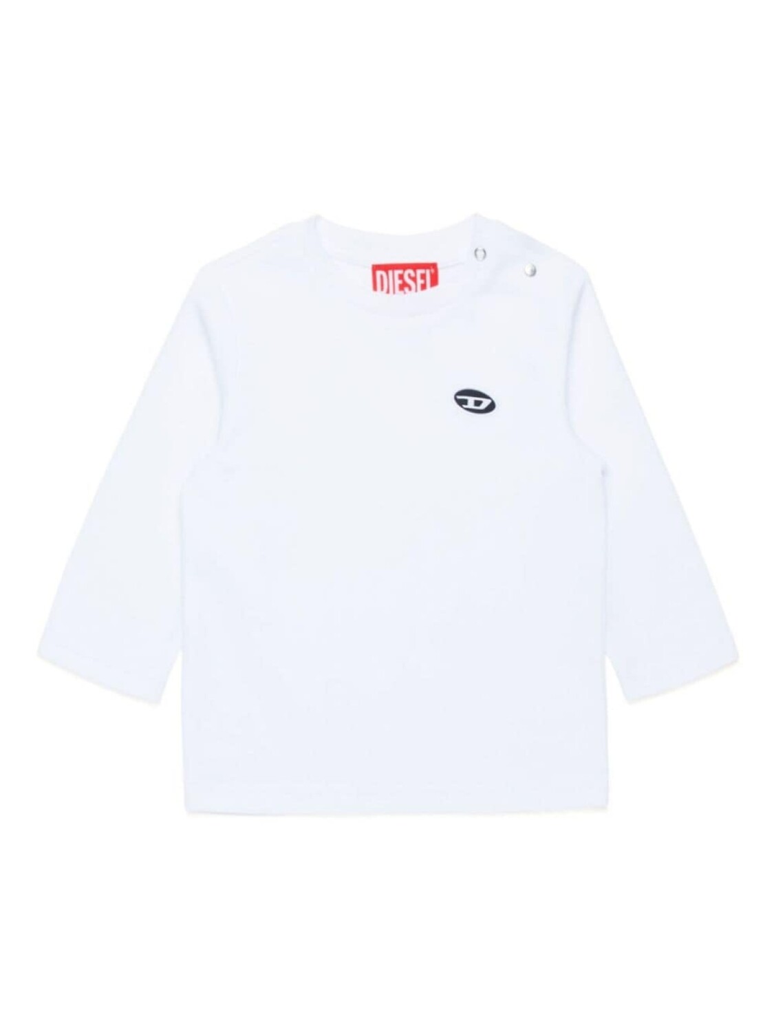 

Diesel Kids футболка с логотипом, белый