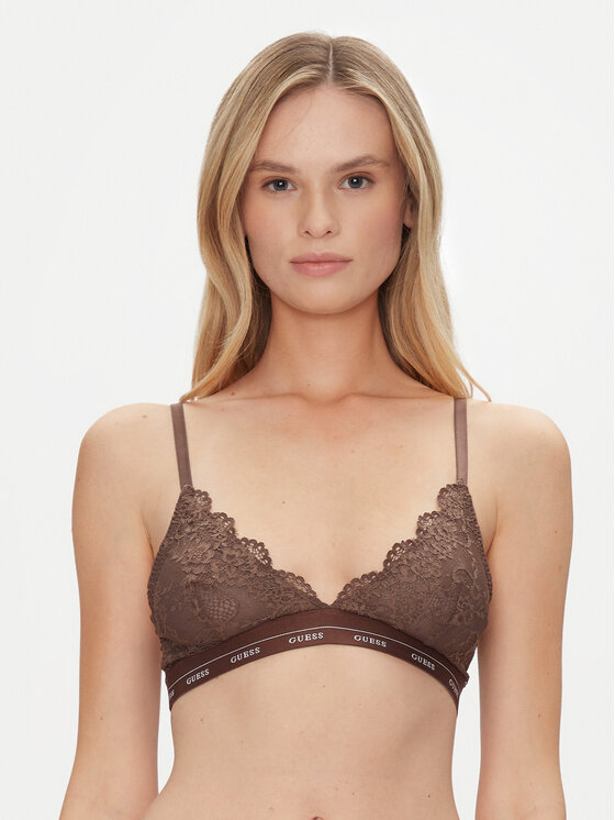 

Бюстгальтер на косточках O4YC00 PZ01C Guess, коричневый
