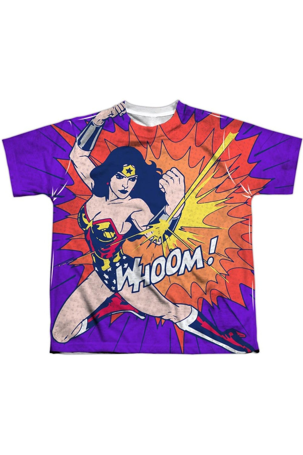 

Футболка DC Comics Wondrful Blast с коротким рукавом для детей Gildan, белый