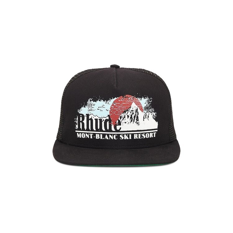 

Бейсболка Rhude Mont-Blanc Trucker Hat, черный