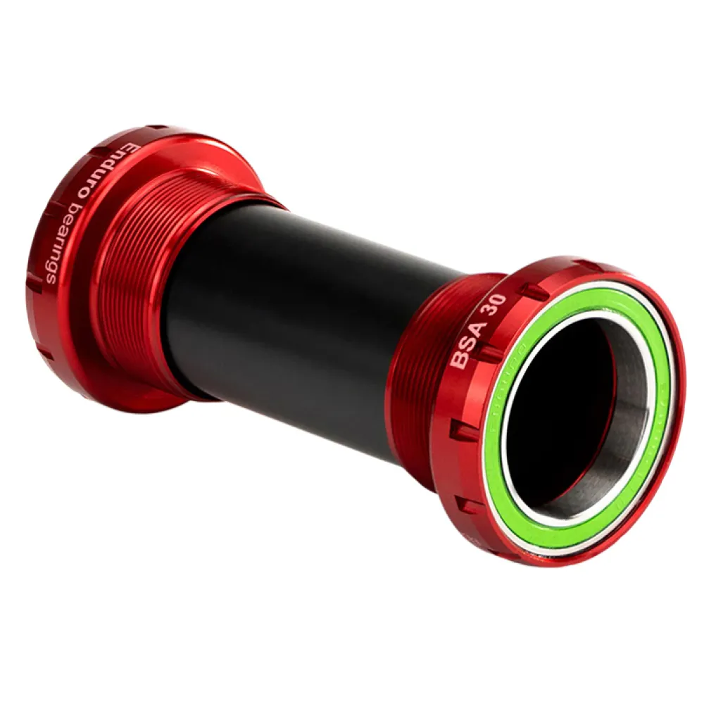 

Чашки каретки Enduro Bearings BKS-6052 BSA 440C 30x104 mm, красный