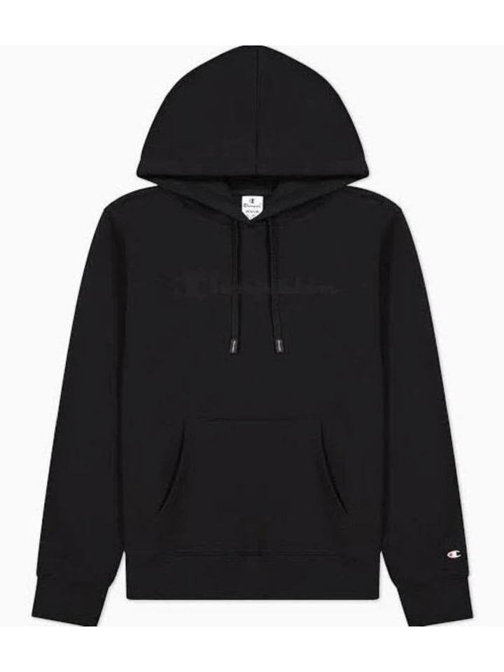 

Лонгслив Champion Hoodie Hooded Sweatshirt, черный