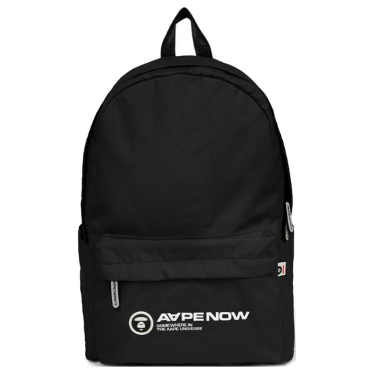 

Aape Полиэстеровый рюкзак унисекс коричневый черный, Black BKX
