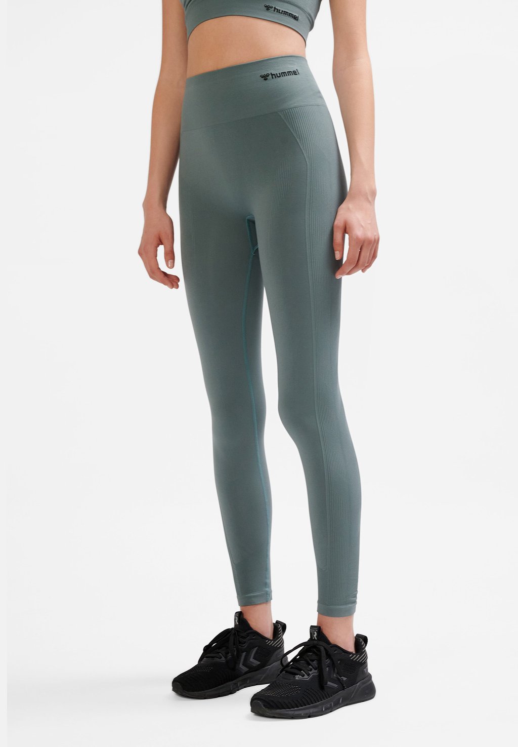 

Леггинсы TIF SEAMLESS HIGH WAIST Hummel, зеленый