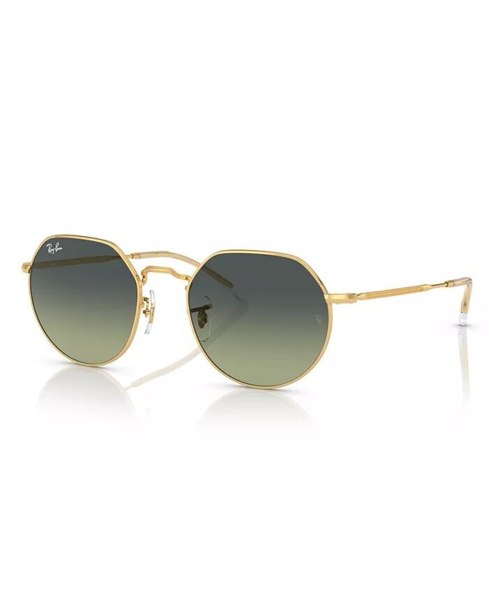 

Солнцезащитные очки JACK, RB3565 53 Ray-Ban, золото