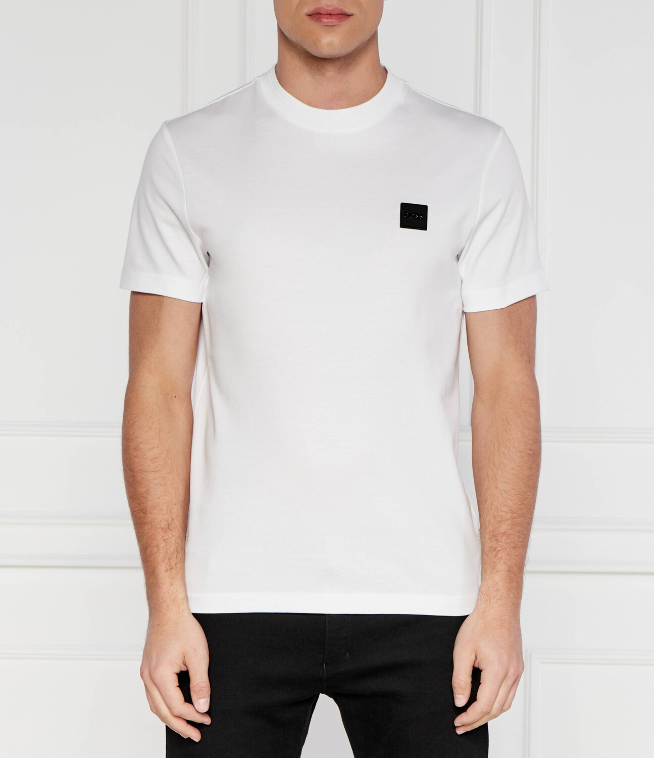 

Футболка BOSS BLACK Tiburt Regular Fit, белый