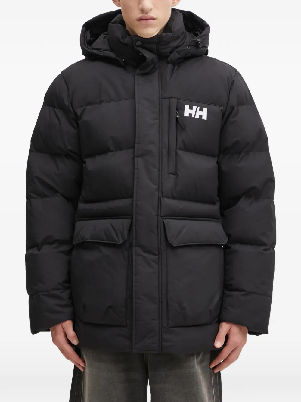 

Стеганая куртка с капюшоном vardo Helly Hansen, черный