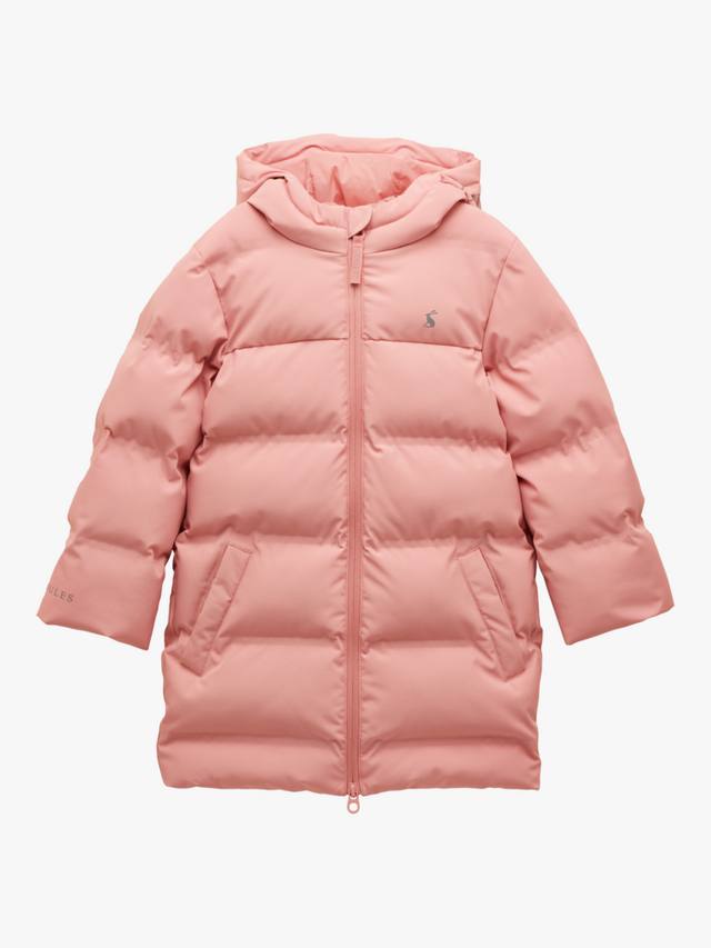 

Детская утепленная водонепроницаемая куртка Joules, Pink