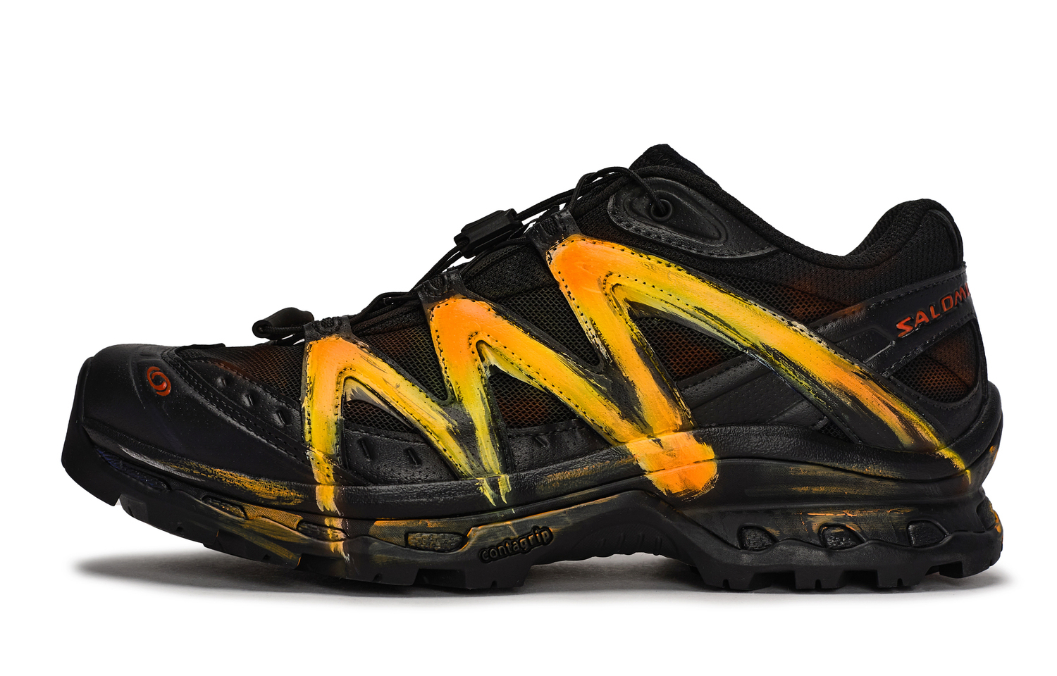 

SALOMON XT Quest низкие кроссовки Unisex черный оранжевый