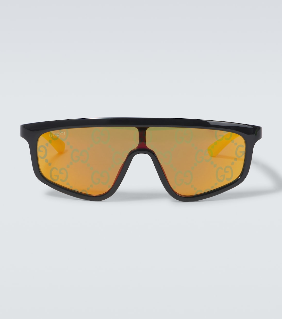 

Маска очки Gucci, Black-Yellow-Yellow