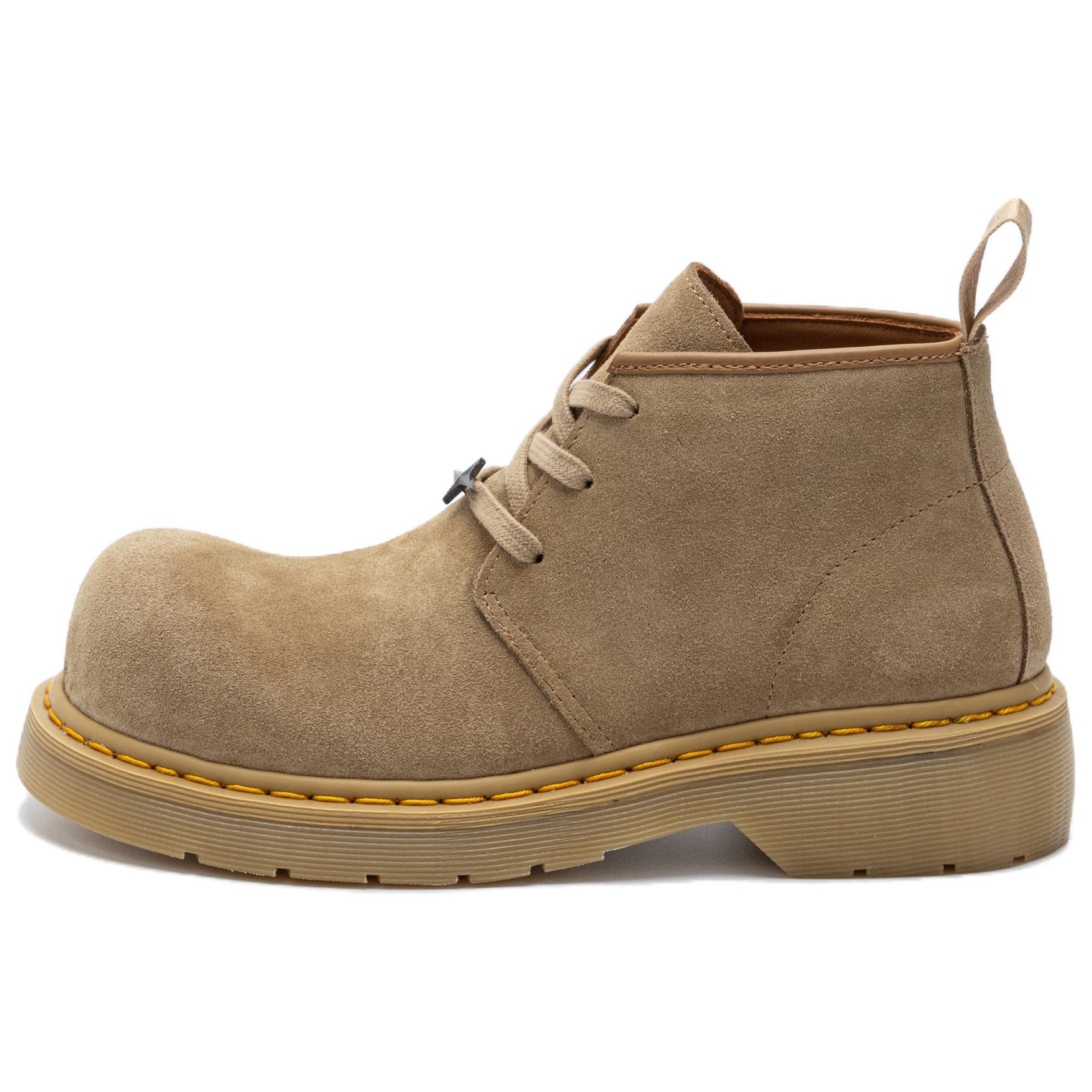 

TBOF Короткие желтые ботинки Martin Boots на платформе, мужские, цвета хаки