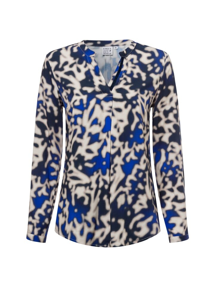 

Блуза EMILY VAN DEN BERGH Blusenshirt, цвет royal mehrfarbig
