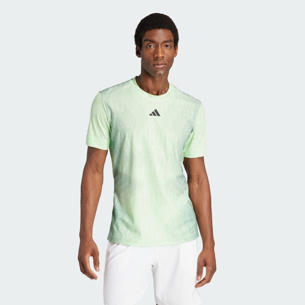 

Футболка Adidas Tennis Air Chill Pro Freelift Short Sleeve T-Shirt, цвет Semi-Green Spark