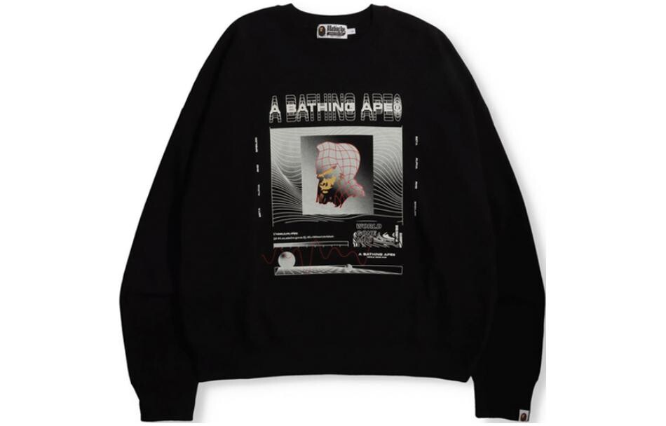 

Толстовка Bape для мужчин A Bathing Ape, серый