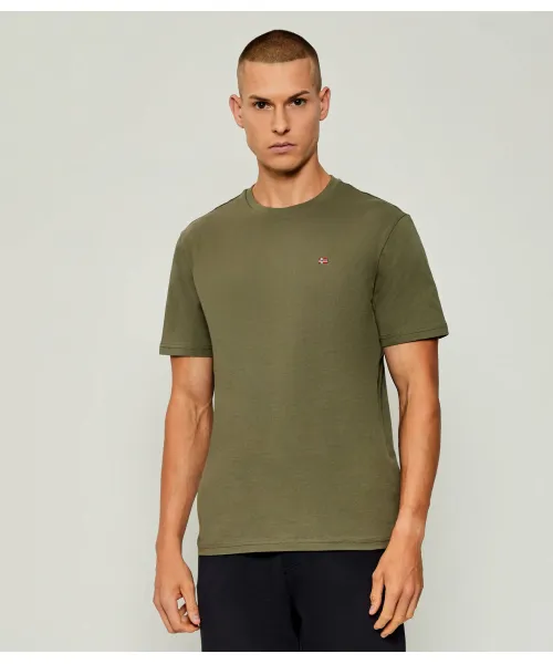 

Футболка Salis Regular fit Napapijri, зеленый