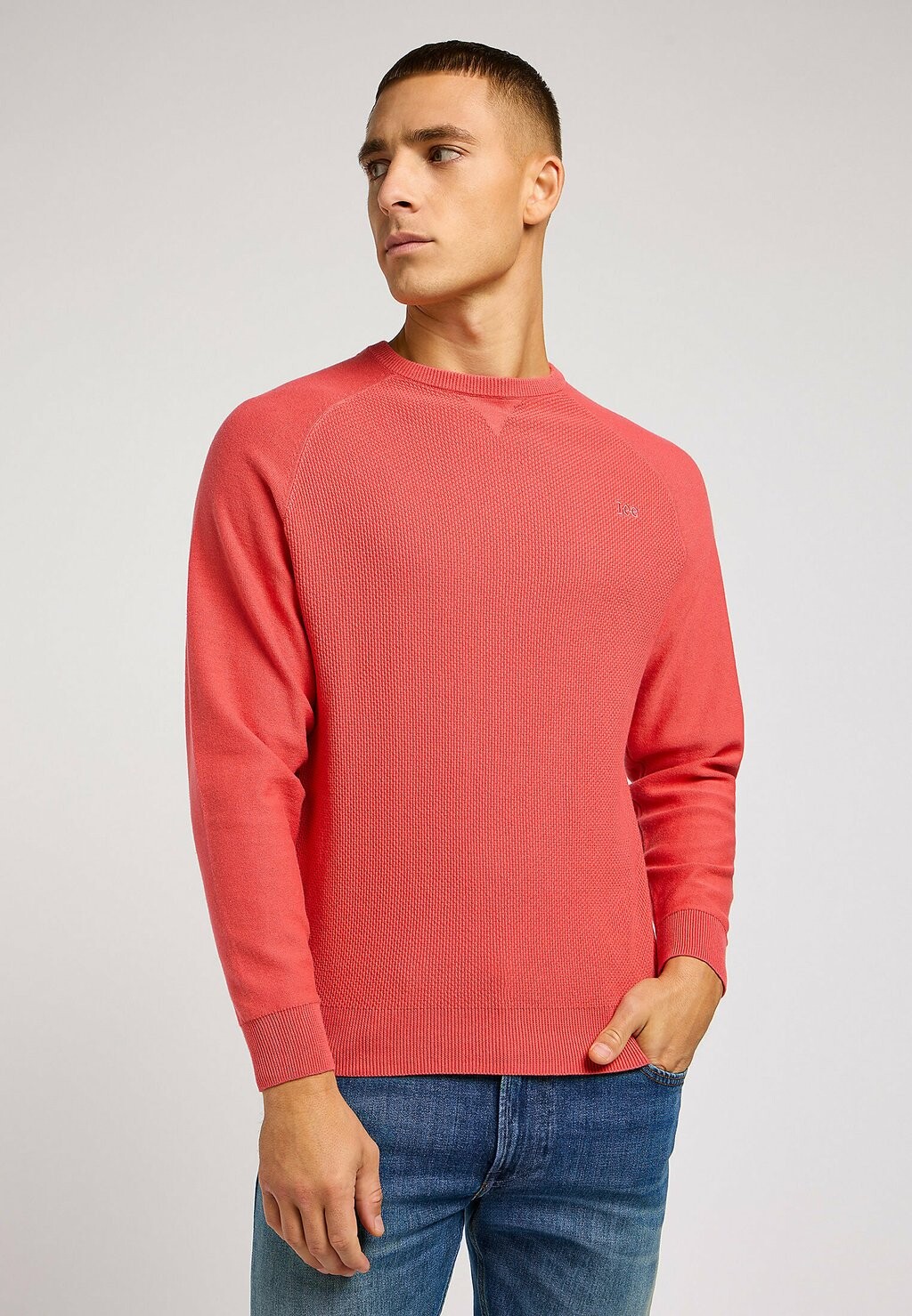 

Свитер Raglan Crew Lee, цвет poppy