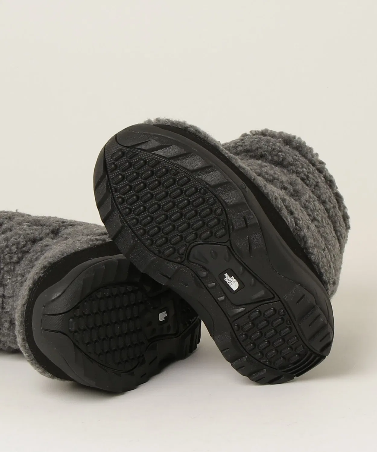 Зимние ботинки The North Face Nuptse Bootie VII Fleece детские серые — фото 3