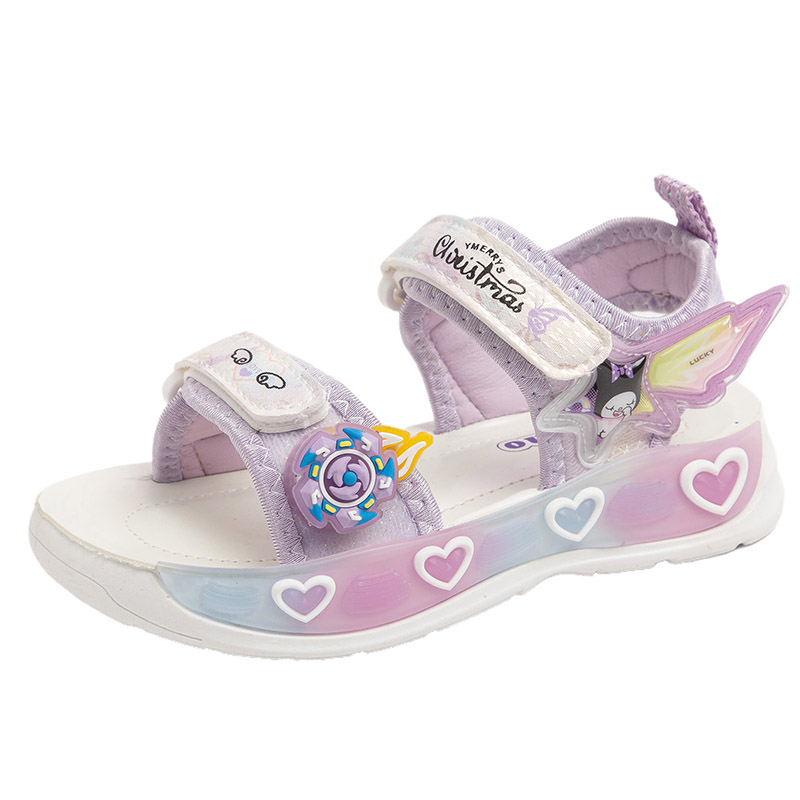 

Сандалии детские, противоскользящие, износостойкие, низкие FIRS Kids, фиолетовый