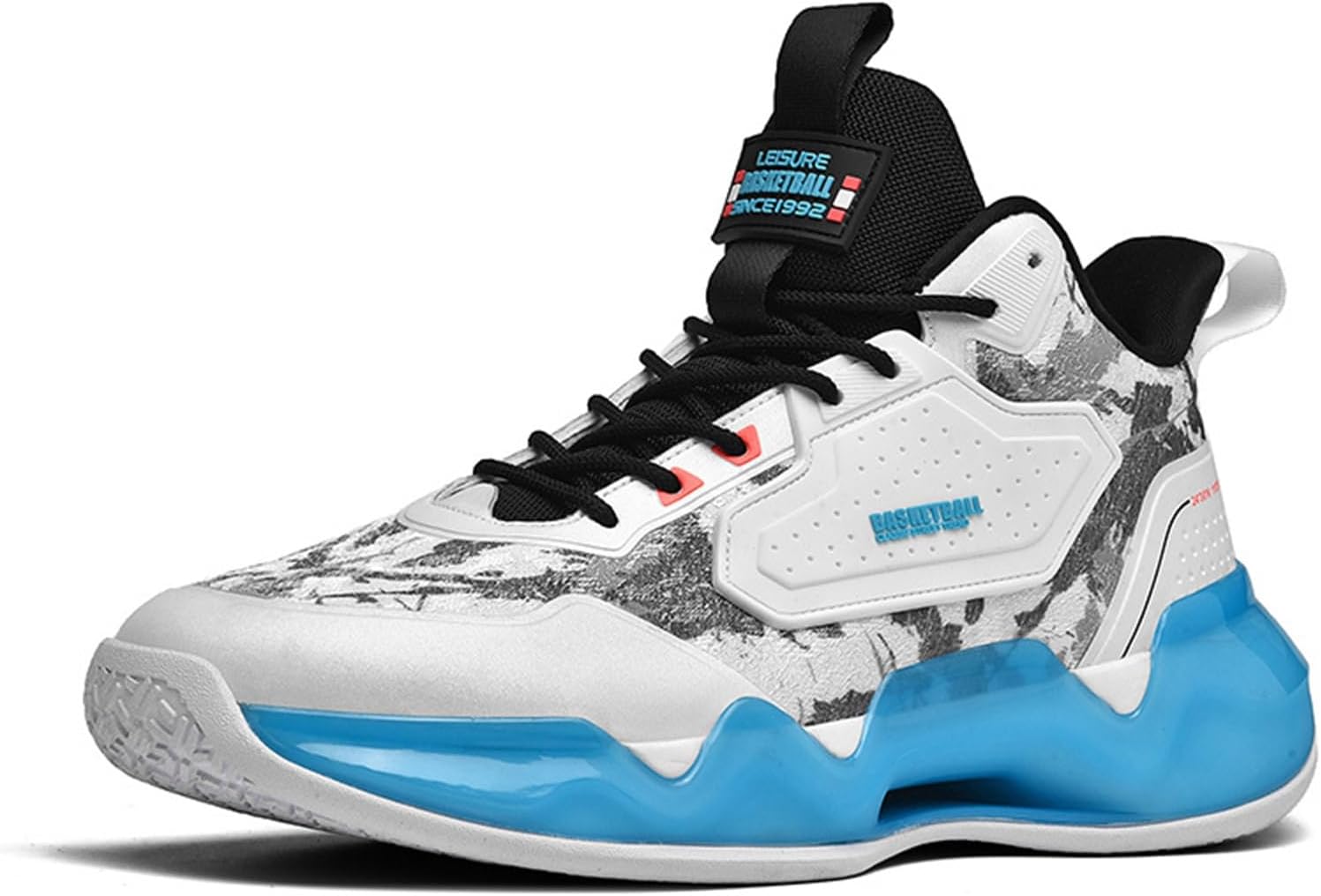 

Мужские баскетбольные кроссовки DHAEY, унисекс, модные кроссовки, легкие, дышащие, спортивные беговые кроссовки с поддержкой свода стопы для баскетбола (Цвет: зеленый, Размер: 12.5 женский / 11 мужской)