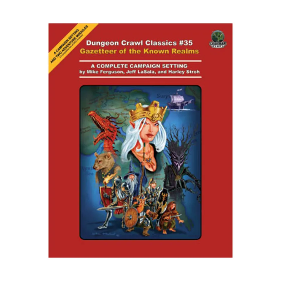 

Бокс-сет Gazetteer of the Known Realms, Dungeon Crawl Classics - #31-45 (d20)
