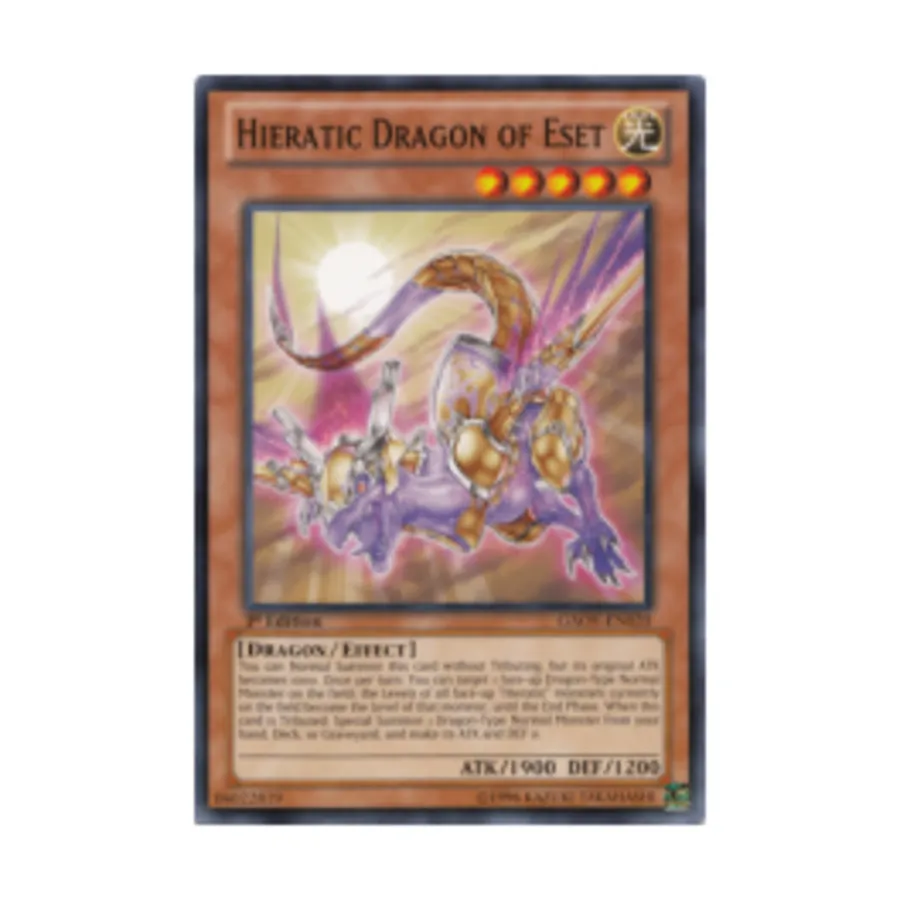 

CCG Иератический Дракон Эсета (Обычный), Yu-Gi-Oh - Galactic Overlord - Singles