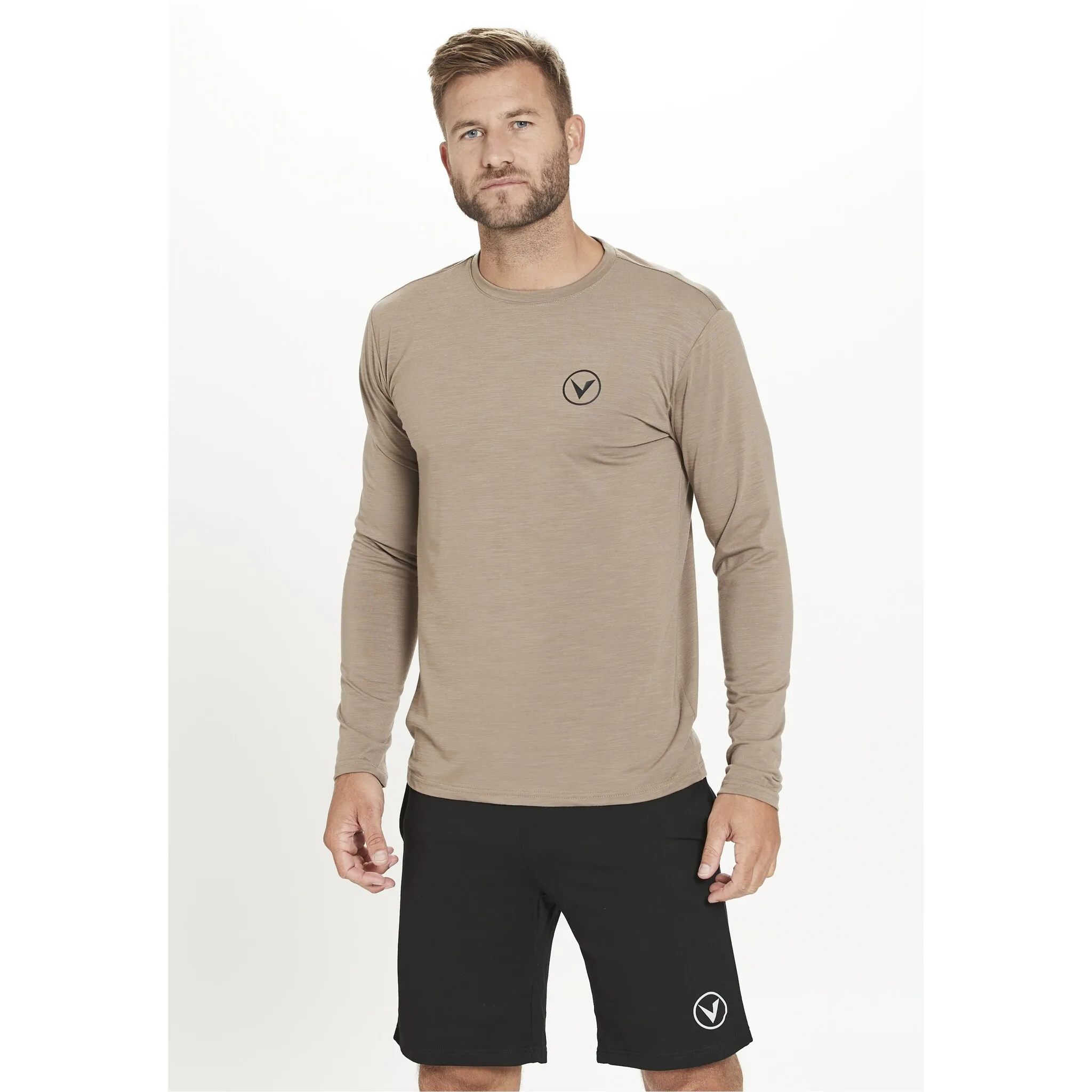 

Рубашка Virtus с длинными рукавами "JOKERS M L/S", с инновационной технологией Quick Dry, цвет Sand