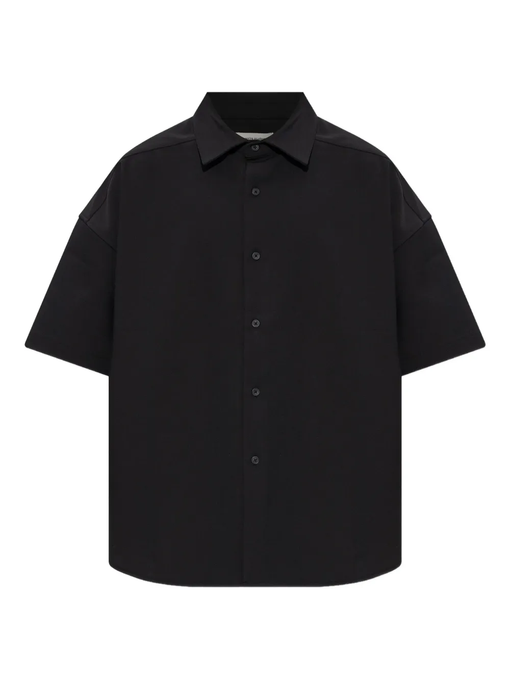 

Рубашка с короткими рукавами на пуговицах Entire Studios, черный