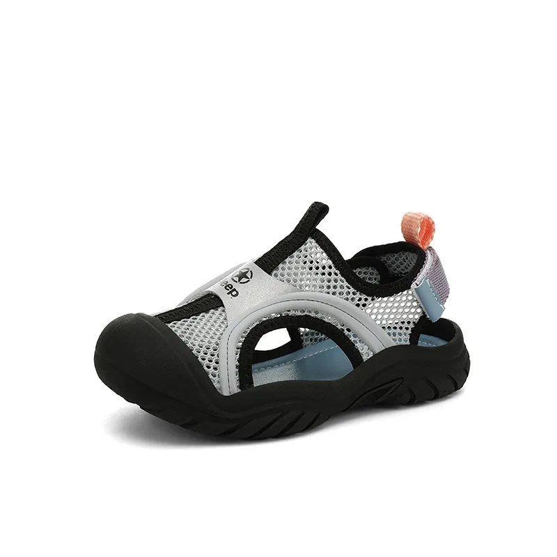 Сандалии детские легкие Jeep Kids' Light Star Gray/Obsidian Black — фото 4