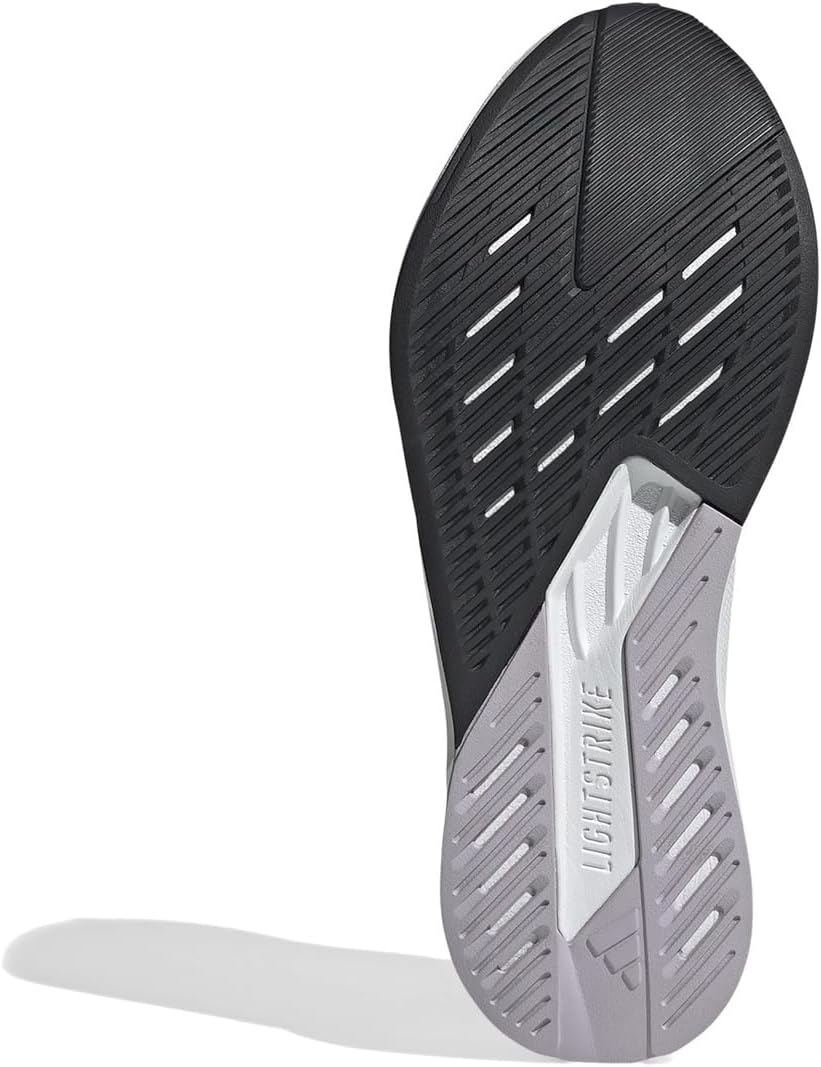 Кроссовки adidas Running Duramo Speed, цвет White/Aurora Met./Solar Red — фото 3