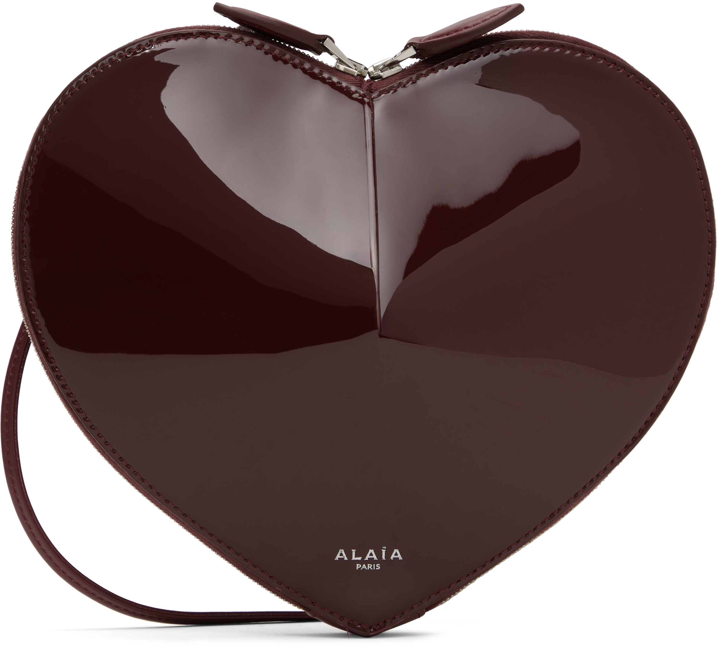 

Сумка 'Le Coeur' бордового цвета ALAÏA