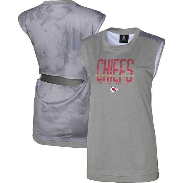 

Женская серая футболка Kansas City Chiefs No Sweat Outerstuff, Серый, Женская серая футболка Kansas City Chiefs No Sweat Outerstuff