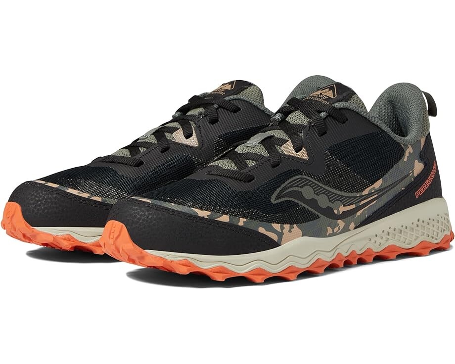 

Кроссовки Saucony Peregrine 11 Shield, цвет Olive Camo