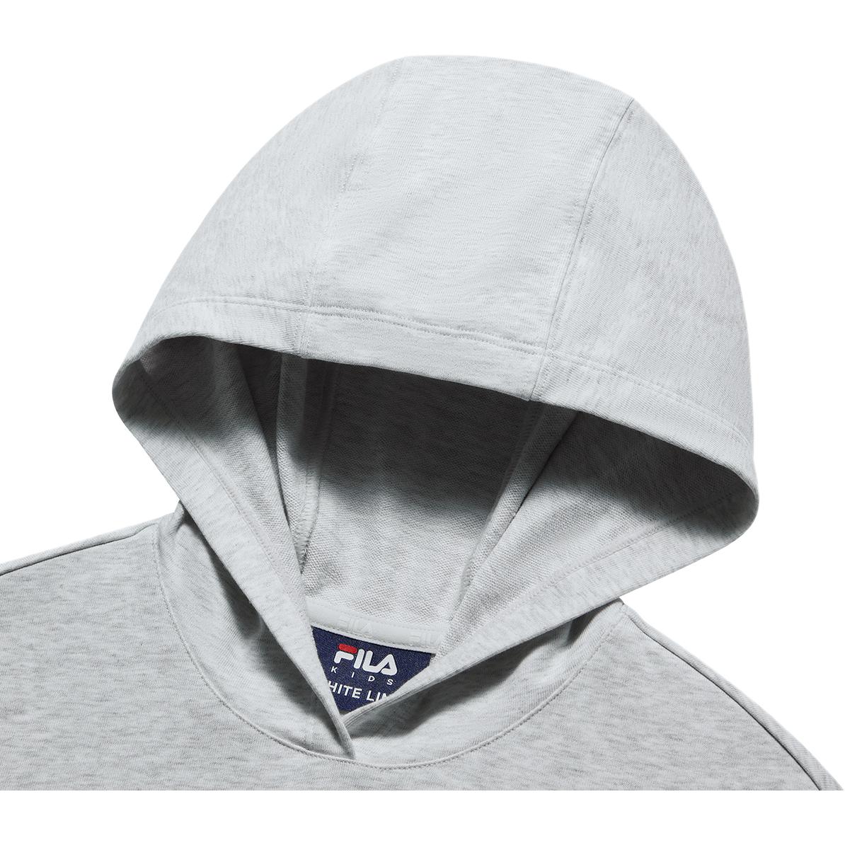 Свитшот rainy silk детский FILA KIDS, серый/мультиколор — фото 4